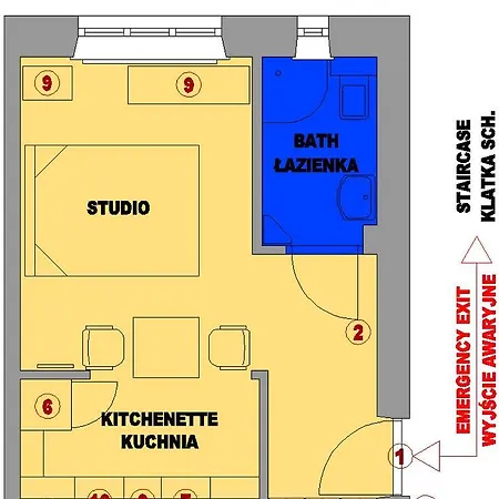 Choco Center, Wifi Apartment Krakow
